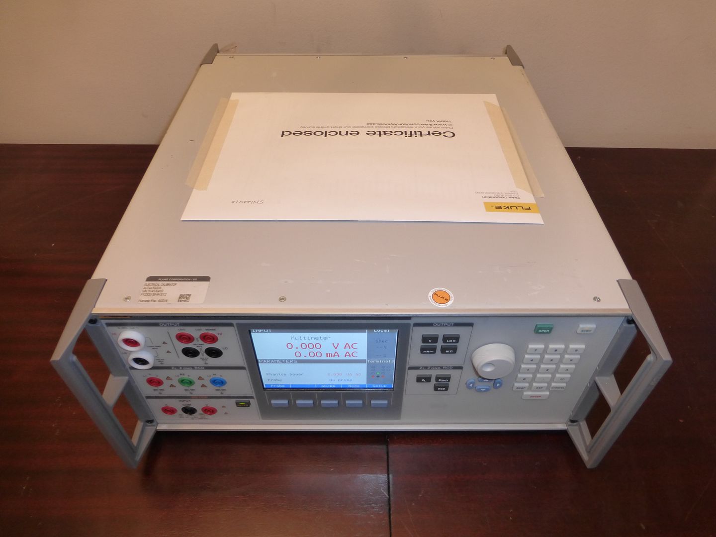 Fluke 5320A Multifunction Electrical Tester Calibrator with MFG